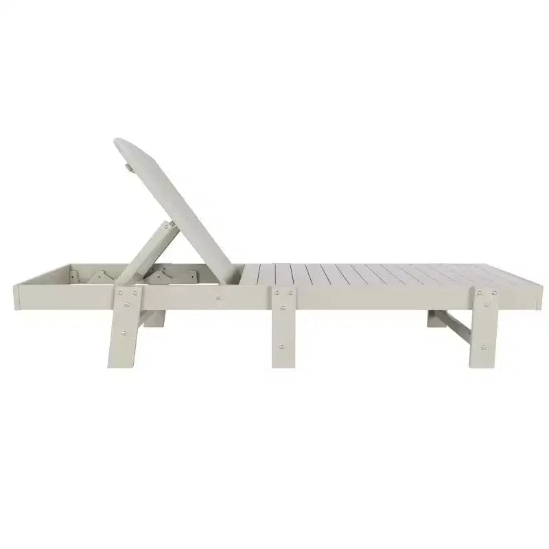 WestinTrends Dylan Adirondack Poly Reclining Chaise Lounge