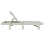 WestinTrends Dylan Adirondack Poly Reclining Chaise Lounge