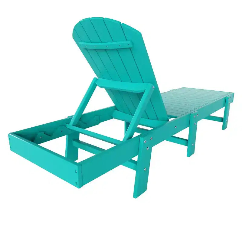 WestinTrends Dylan Adirondack Poly Reclining Chaise Lounge