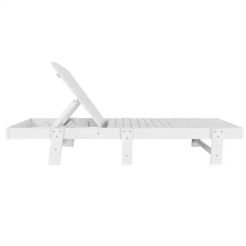 WestinTrends Dylan Adirondack Poly Reclining Chaise Lounge