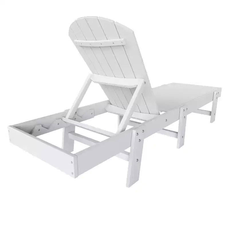 WestinTrends Dylan Adirondack Poly Reclining Chaise Lounge