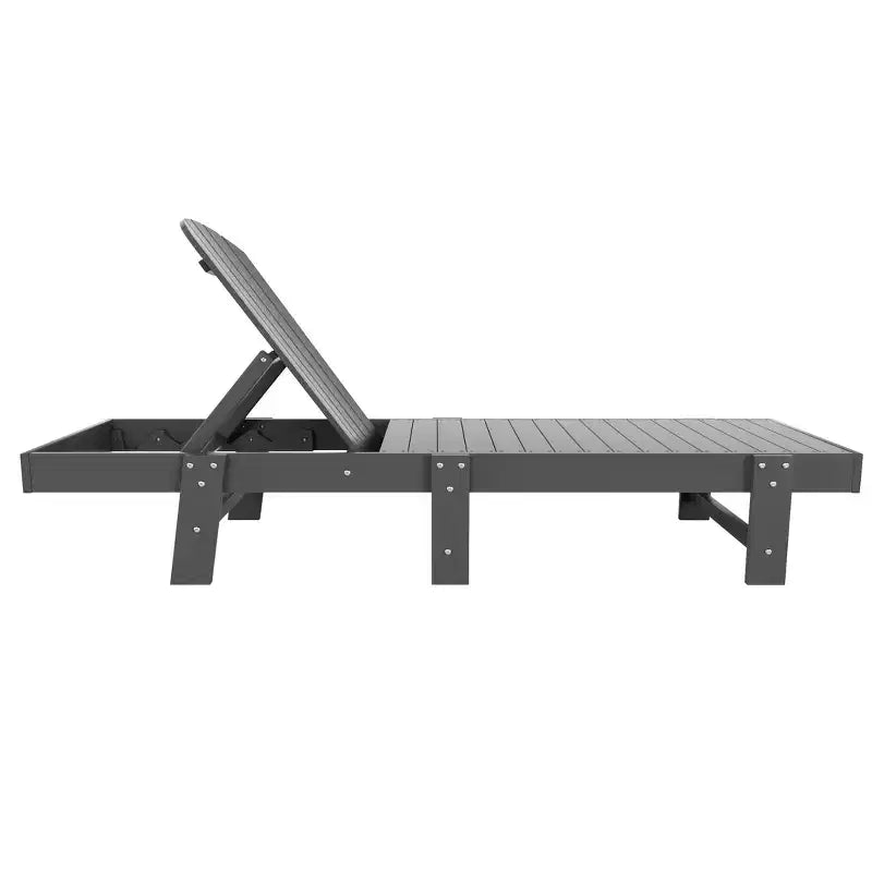 WestinTrends Dylan Adirondack Poly Reclining Chaise Lounge