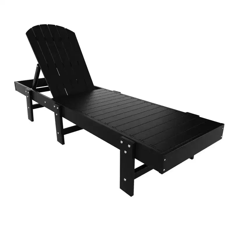 WestinTrends Dylan 3 Piece Adirondack Poly Reclining Chaise Lounge