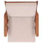 Dryad Chair W/ Cushions Indoor/Outdoor - PAT7324 - Natural/Light Grey - Safavieh