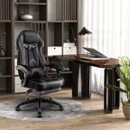 Sedia da E-Sport regolabile stile racing Costway con poggiatesta imbottito, supporto lombare blu/nero/grigio/rosso