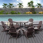 WestinTrends Dylan Sedia Adirondack da Esterno in HDPE (Set da 12 Pezzi)