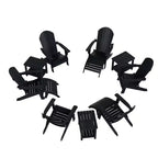 WestinTrends Tuscany HIPSOutdoorPatioFoldingAdirondackChair (12-Piece Set)