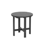 WestinTrends Dylan Sedie Adirondack da Esterno in HDPE con Pouf e Tavolino (Set Conversazione da 5 Pezzi)