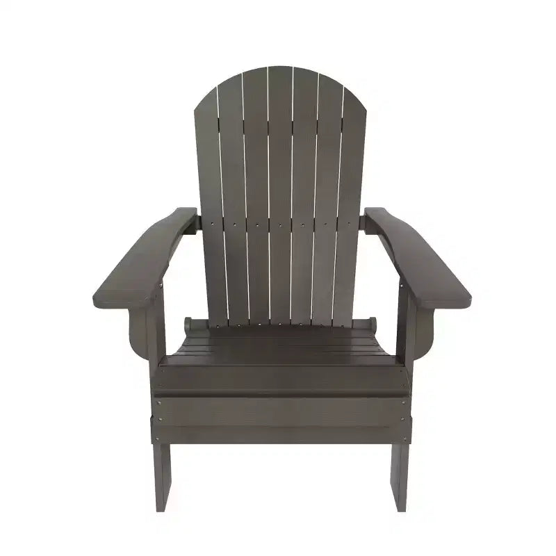 WestinTrends Tuscany HIPS Outdoor Patio Folding Adirondack Chairs with Ottomans (4-Piece Conversation Set)