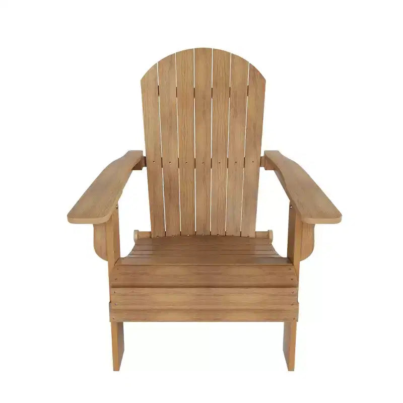 WestinTrends Tuscany HIPS - Set da conversazione da 5 pezzi per esterni con poltrone Adirondack pieghevoli, poggiapiedi e tavolino laterale