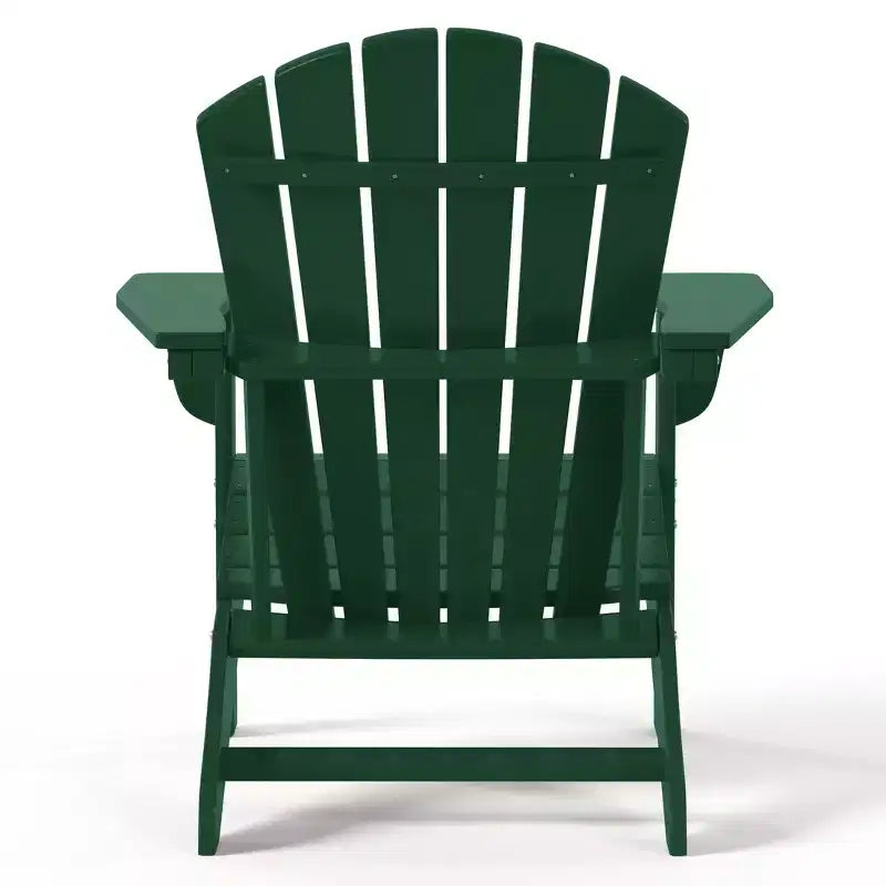 WestinTrends Dylan Sedia Adirondack da Esterno in HDPE con Pouf (Set da 2 Pezzi)