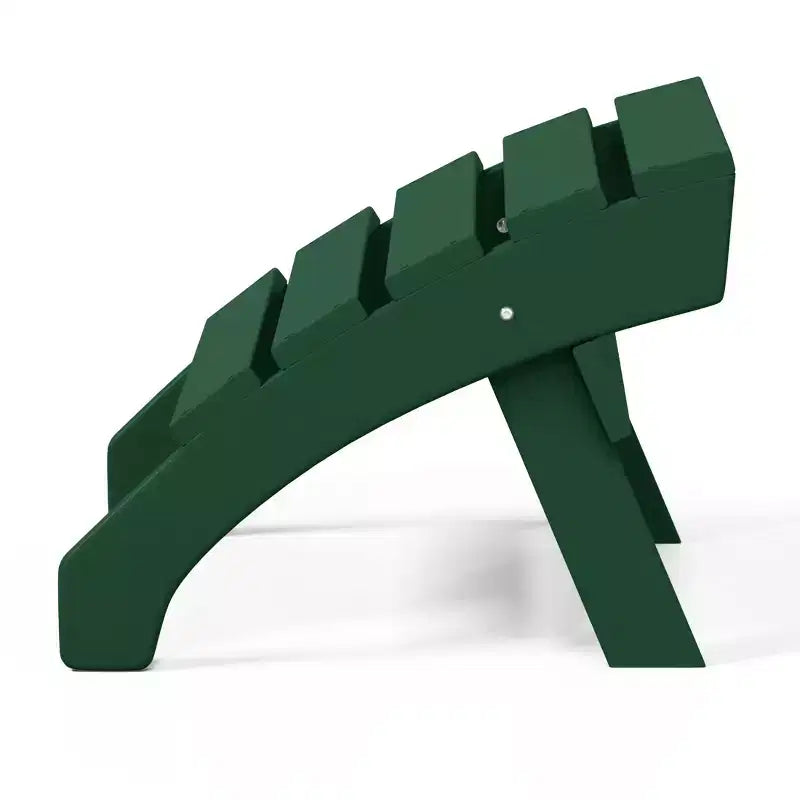 WestinTrends Dylan Sedia Adirondack da Esterno in HDPE con Pouf (Set da 2 Pezzi)