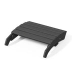 WestinTrends Dylan Sedia Adirondack da Esterno in HDPE con Pouf (Set da 2 Pezzi)