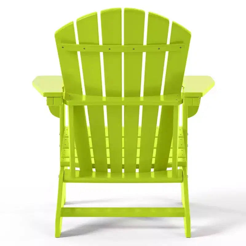 WestinTrends Dylan Sedia Adirondack da Esterno in HDPE con Pouf (Set da 2 Pezzi)