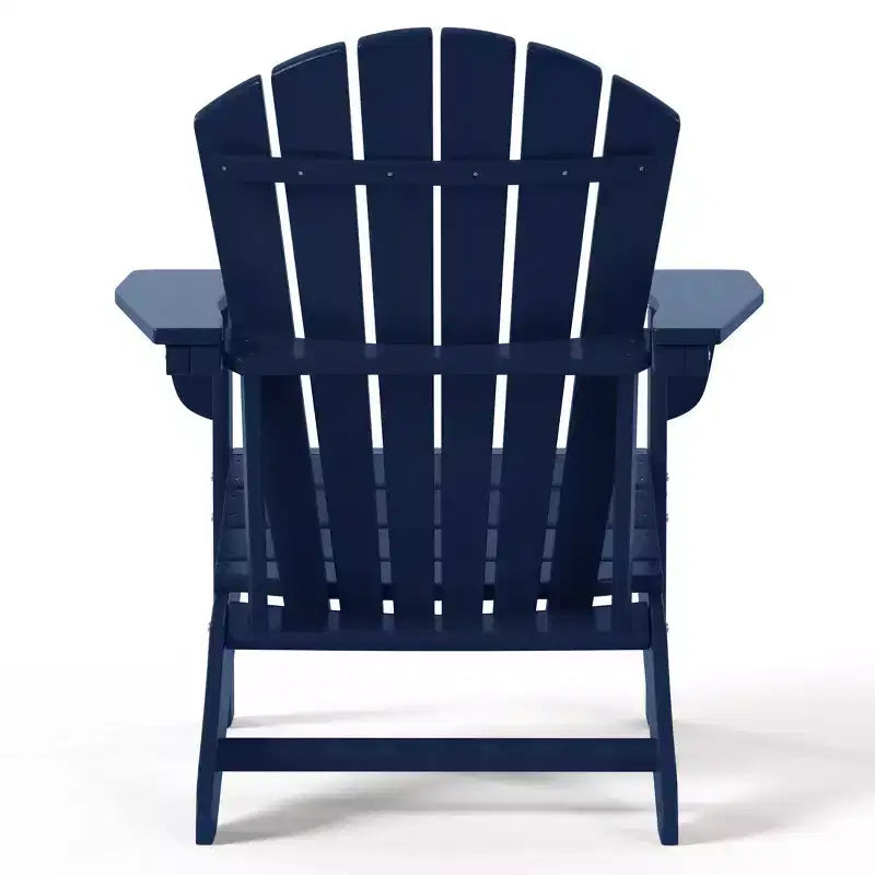 WestinTrends Dylan Sedia Adirondack da Esterno in HDPE con Pouf (Set da 2 Pezzi)