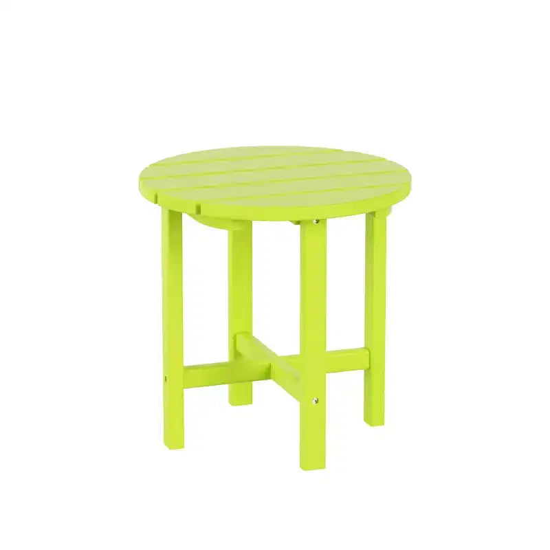 Sedia Adirondack da esterno WestinTrends Dylan in HDPE con tavolino (set da 2 pezzi)