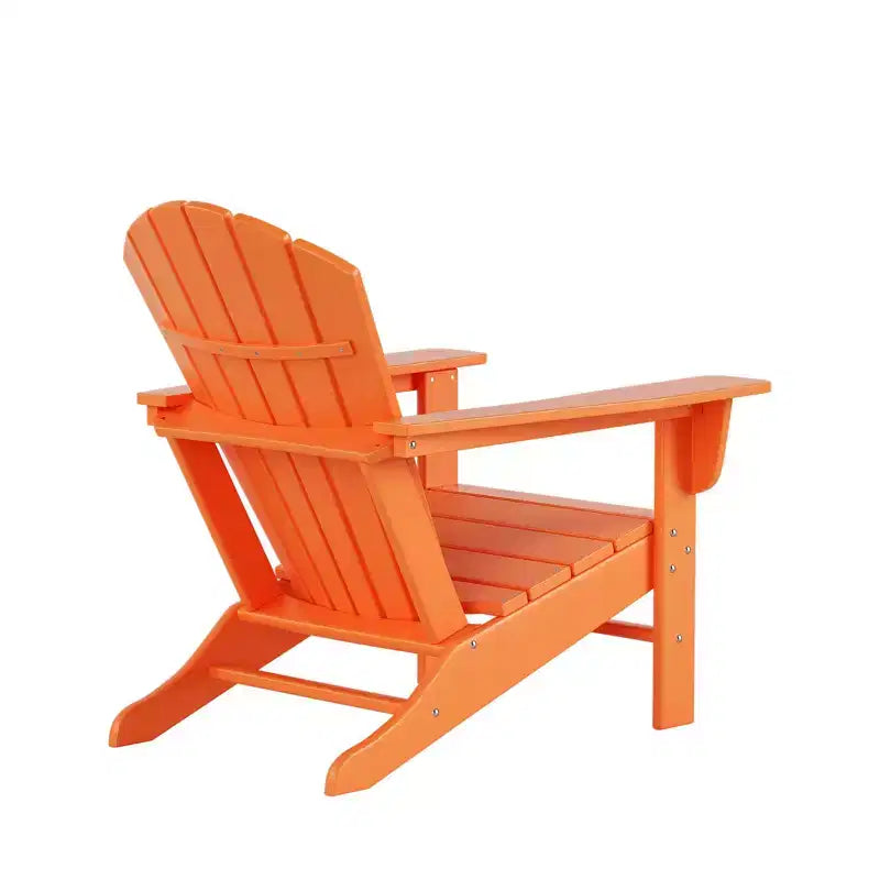 Sedia Adirondack da esterno WestinTrends Dylan in HDPE con tavolino (set da 2 pezzi)