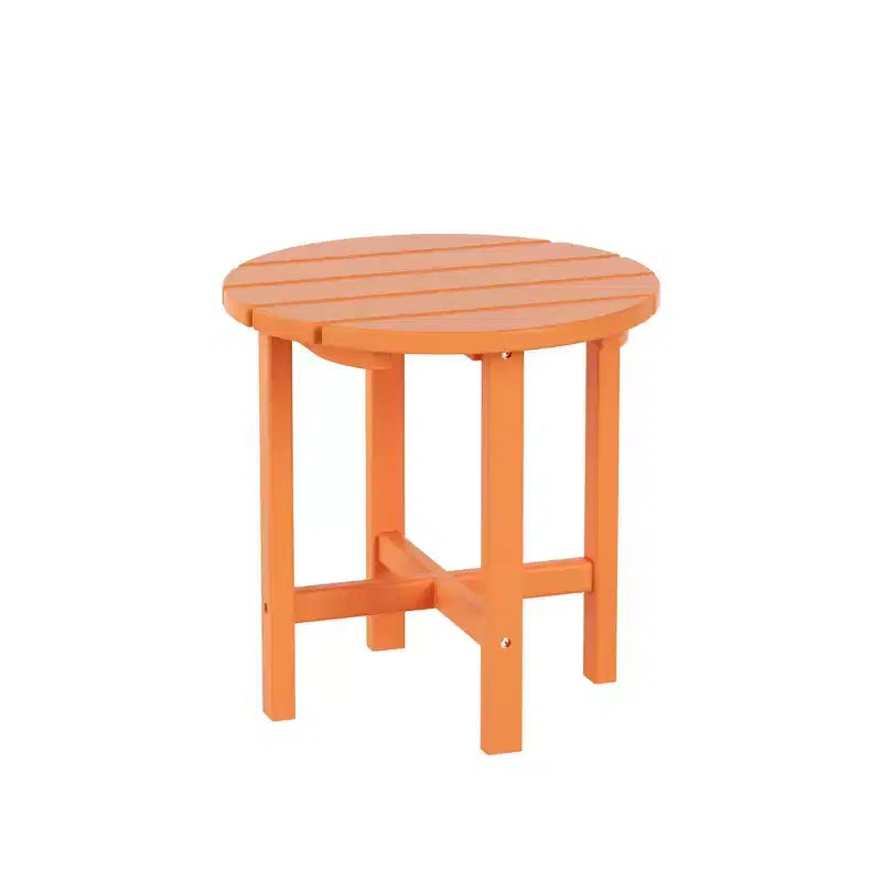 Sedia Adirondack da esterno WestinTrends Dylan in HDPE con tavolino (set da 2 pezzi)