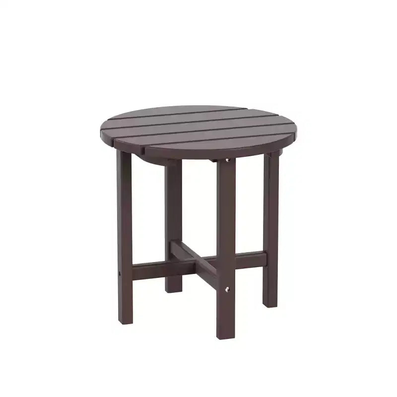 WestinTrends Dylan HDPE Outdoor Patio Adirondack Conversation Set (3-Piece)