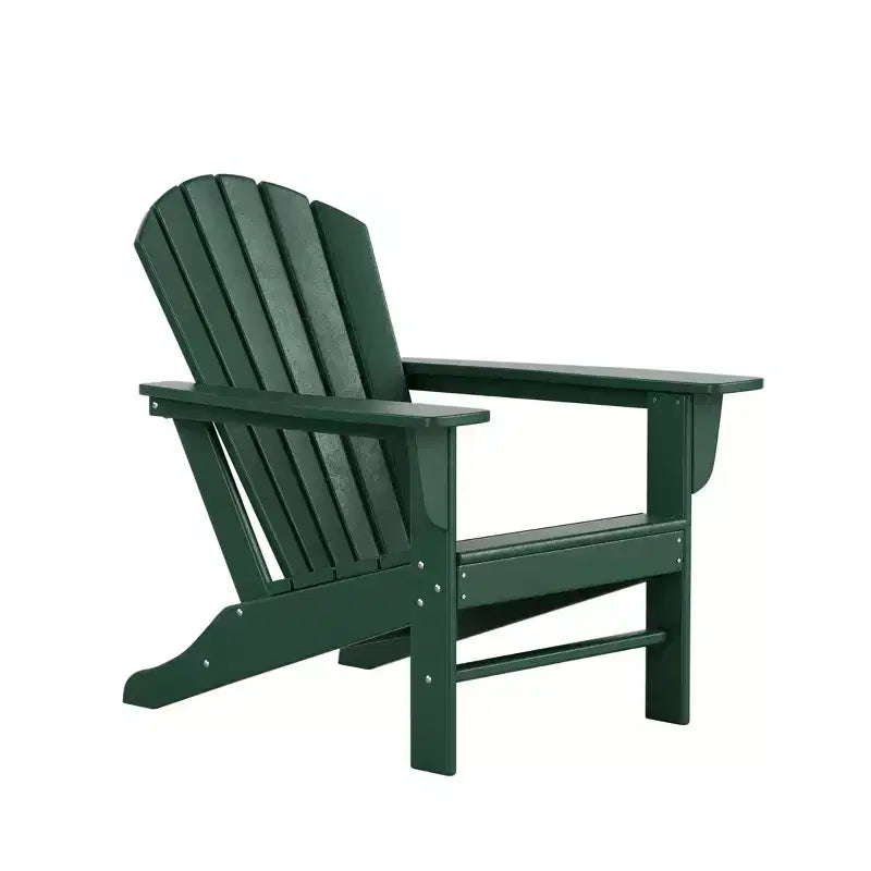 WestinTrends Dylan HDPE Outdoor Patio Adirondack Conversation Set (3-Piece)