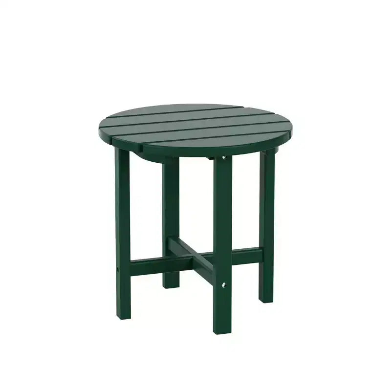 WestinTrends Dylan HDPE Outdoor Patio Adirondack Conversation Set (3-Piece)