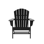 WestinTrends Dylan HDPE Outdoor Patio Adirondack Conversation Set (3-Piece)