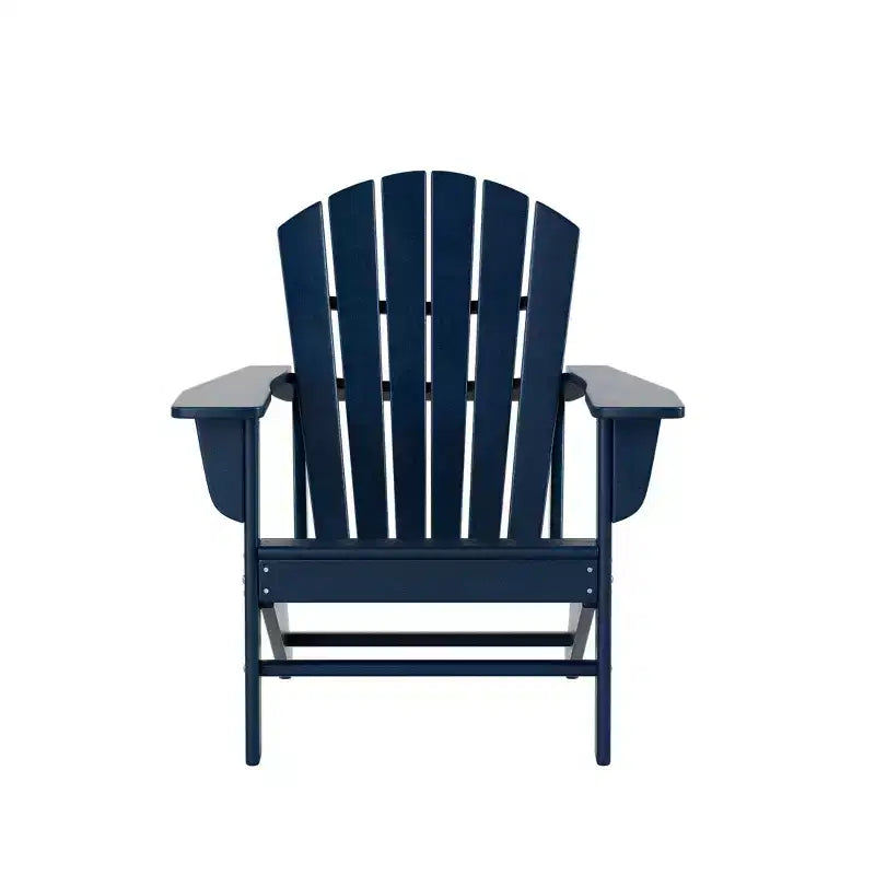 WestinTrends Dylan HDPE Outdoor Patio Adirondack Conversation Set (3-Piece)