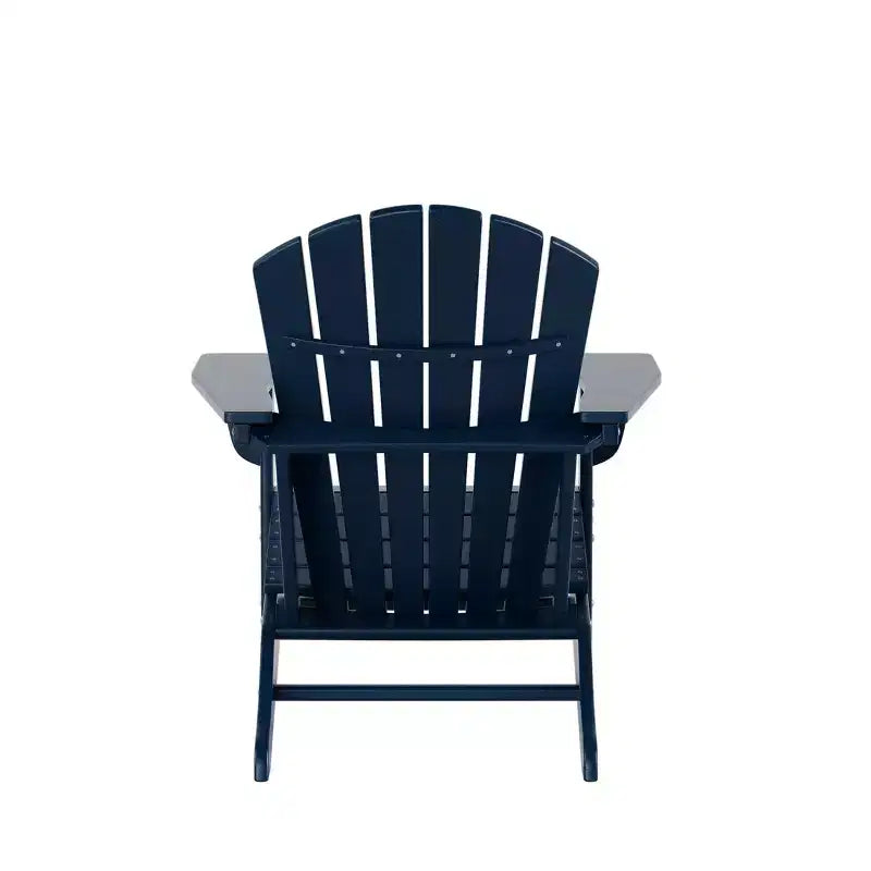 WestinTrends Dylan HDPE Outdoor Patio Adirondack Conversation Set (3-Piece)