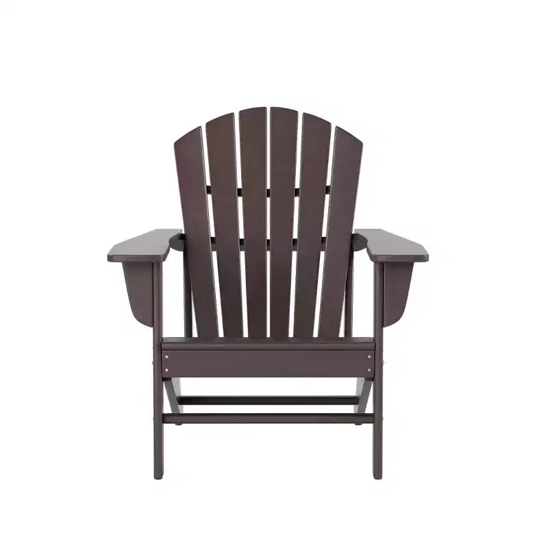WestinTrends Dylan HDPE Outdoor Patio Adirondack Chair (Set of 2)