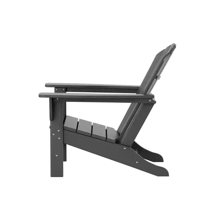 WestinTrends Dylan HDPE Outdoor Patio Adirondack Chair (Set of 2)