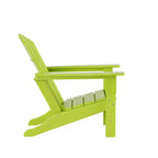 WestinTrends Dylan HDPE Outdoor Patio Adirondack Chair (Set of 2)