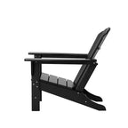 WestinTrends Dylan HDPE Outdoor Patio Adirondack Chair (Set of 2)