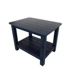 WestinTrends Toscana Sedia Adirondack Pieghevole da Esterno in HIPS con Poggiapiedi e Tavolino (3 Pezzi)