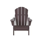 WestinTrends 4-Piece Outdoor Paio Adirondack Conversation Set