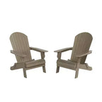 WestinTrends Sdraio Adirondack pieghevole per esterni in HIPS Tuscany (set da 2)