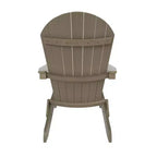 WestinTrends Sdraio Adirondack pieghevole per esterni in HIPS Tuscany (set da 2)