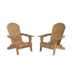 WestinTrends Sdraio Adirondack pieghevole per esterni in HIPS Tuscany (set da 2)
