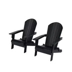 WestinTrends Sdraio Adirondack pieghevole per esterni in HIPS Tuscany (set da 2)