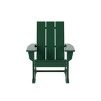WestinTrends Sedia a dondolo moderna Adirondack da esterno (Set di 4)