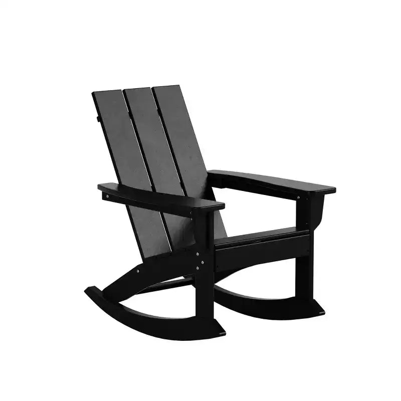 WestinTrends Sedia a dondolo moderna Adirondack da esterno (Set di 4)