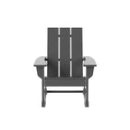 WestinTrends Sedia a dondolo moderna Adirondack da esterno (Set di 4)