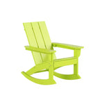 WestinTrends Sedia a dondolo moderna Adirondack da esterno (Set di 4)