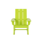 WestinTrends Sedia a dondolo moderna Adirondack da esterno (Set di 4)