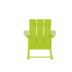 WestinTrends Sedia a dondolo moderna Adirondack da esterno (Set di 4)