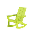 WestinTrends Sedia a dondolo moderna Adirondack da esterno (Set di 4)