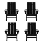 WestinTrends Modern Adirondack Outdoor Rocking Chair (Set of 4)