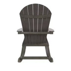 WestinTrends 2-Piece Outdoor Patio Adirondack Rocking Chair with Side Table Set