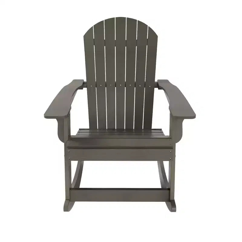 WestinTrends 2-Piece Outdoor Patio All-weather Adirondack Rocking Chair Set