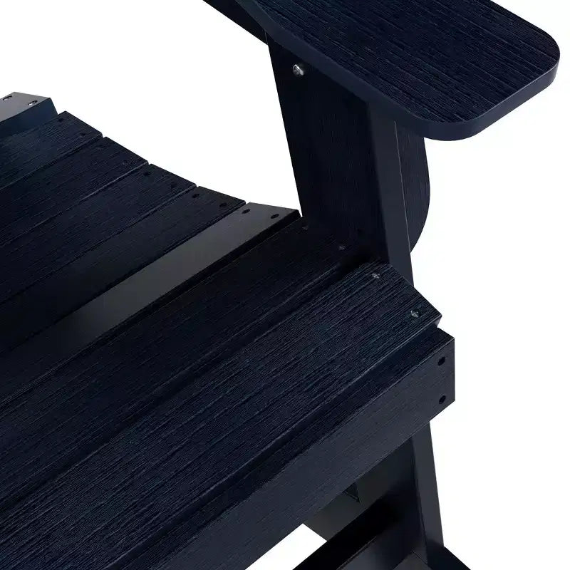 WestinTrends 2-Piece Outdoor Patio All-weather Adirondack Rocking Chair Set