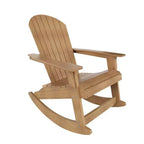 WestinTrends 2-Piece Outdoor Patio All-weather Adirondack Rocking Chair Set